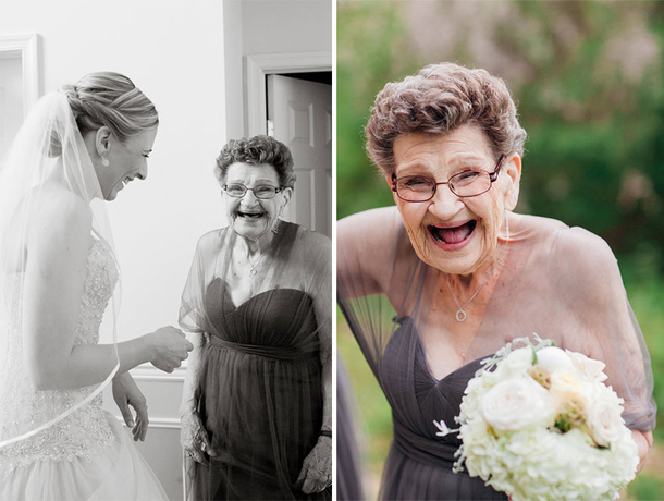 Bride Invites Her 89-Year-Old Grandma To Be A Bridesmaid At Her Wedding - picture 3