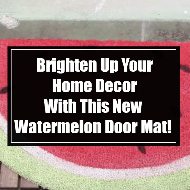 Brighten Up Your Home Decor With This New Watermelon Door Mat!