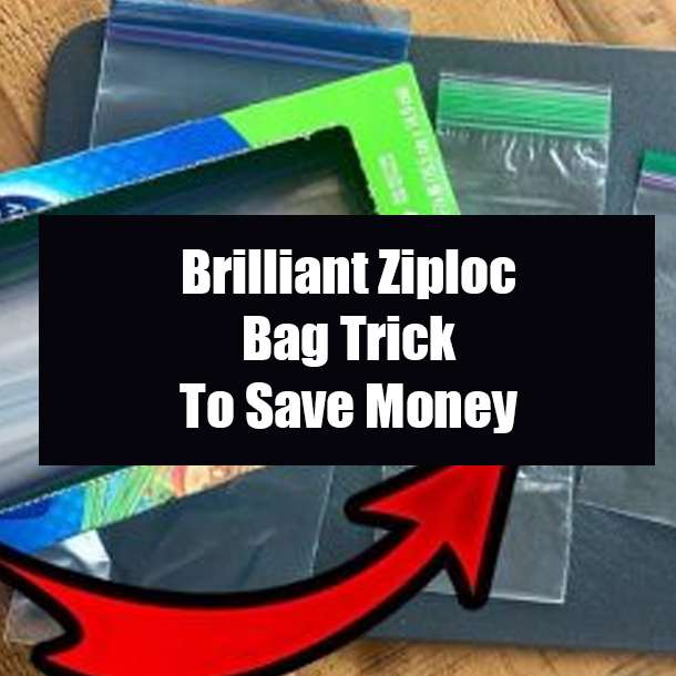 Brilliant Ziploc Bag Trick To Save Money