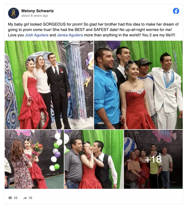 Brother honors his little sister’s dying wish by inviting her to prom – two days later, she passes away - picture 3