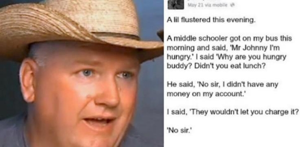 Bus Driver Loses His Job After His Facebook Post About A Hungry Student Went Viral - picture 2