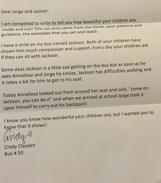 Bus Driver Writes Note To Parents After What Kids Did To Boy On Bus. Now It's Going Viral. - picture 3