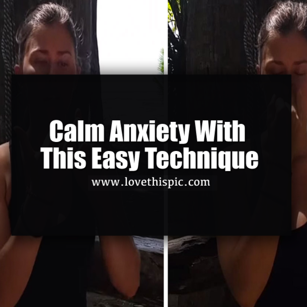 Calm Anxiety With This Easy Technique