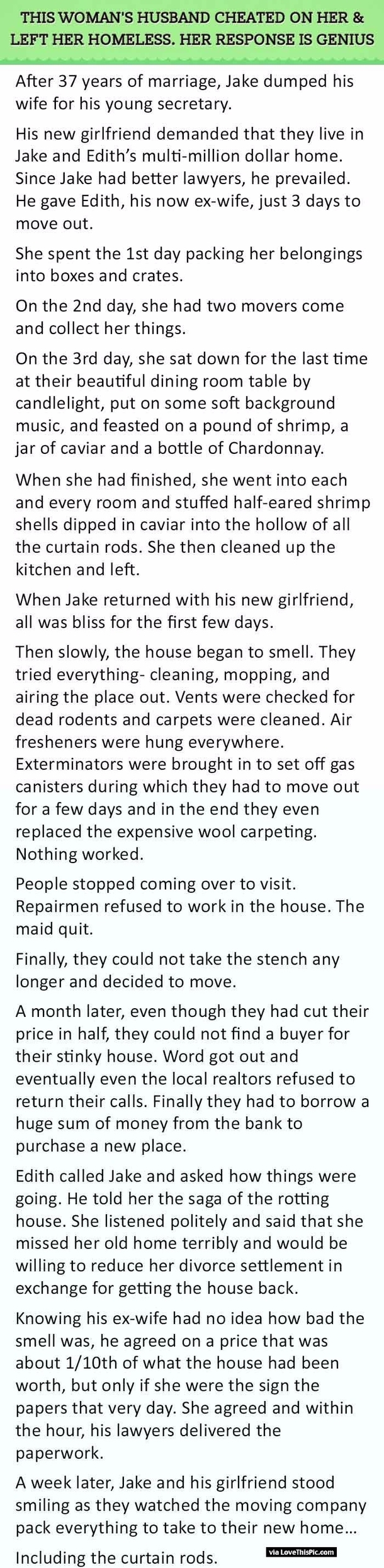 Cheating Husband Leaves Wife Homeless, What She Does Is Mind-Blowing