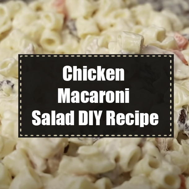 Chicken Macaroni Salad DIY Recipe