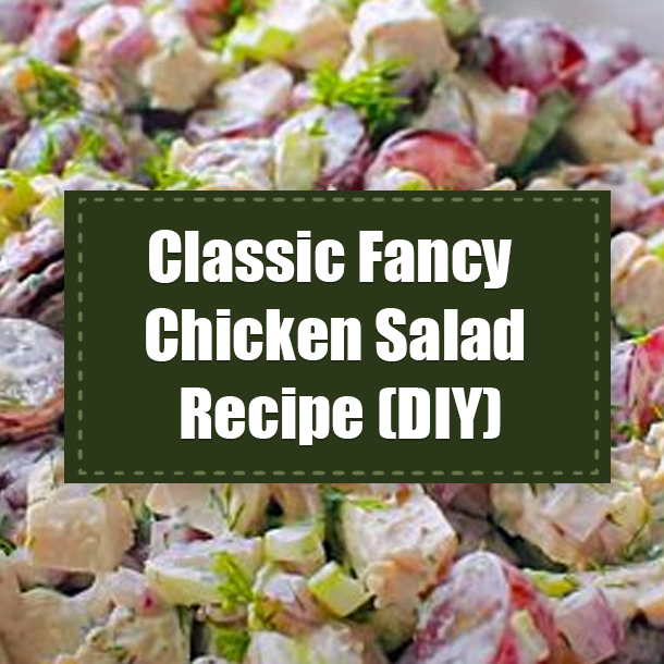Classic Fancy Chicken Salad Recipe (DIY)