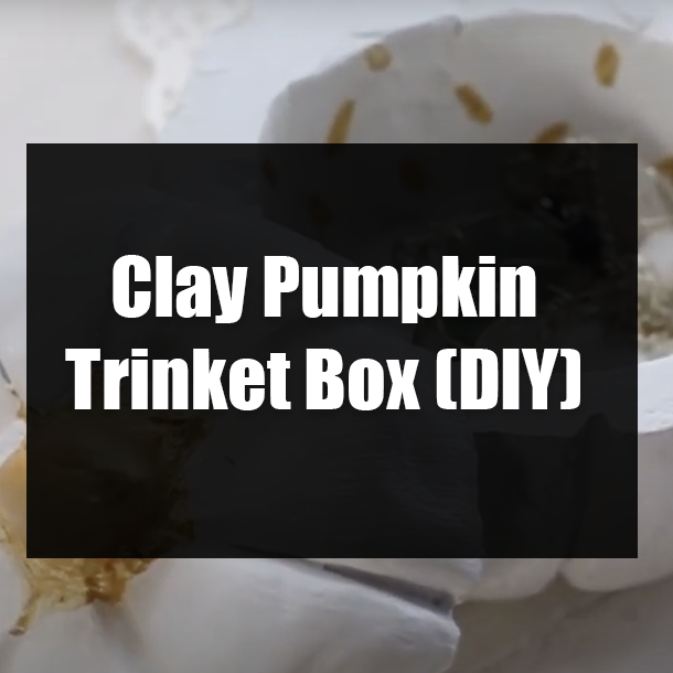 Clay Pumpkin Trinket Box (DIY)