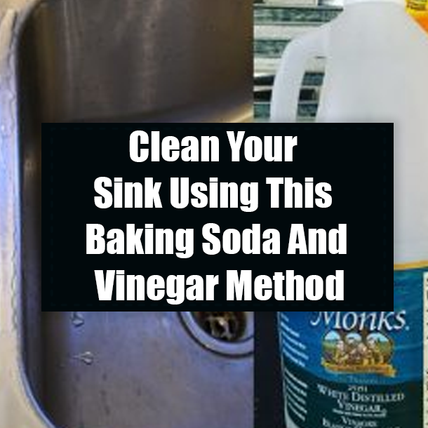Clean Your Sink Using This Baking Soda And Vinegar Method