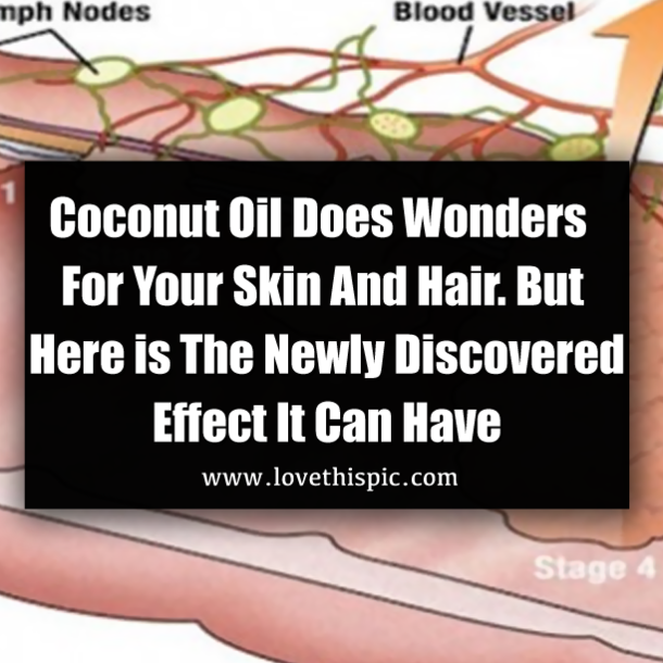 Coconut Oil Does Wonders For Your Skin And Hair. But Here is The Newly Discovered Effect It Can Have