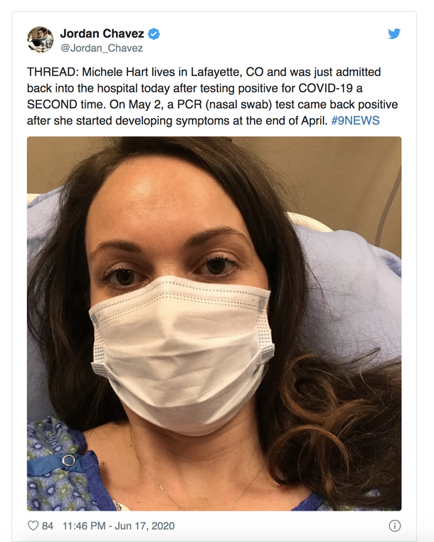 Colorado woman contracts coronavirus for the 2nd time - picture 2