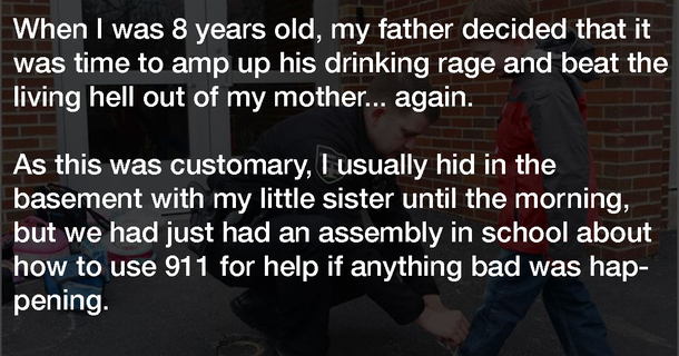 Cop Saves 8-Year-Old From Abusive Father. 10 Years Later, He Becomes A Cop And Saves Others - picture 2