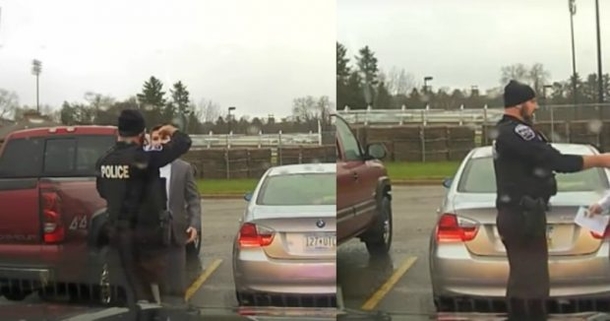 Cop Stops Guy Who Was Speeding, Not Prepared For What Was Around His Neck - picture 2