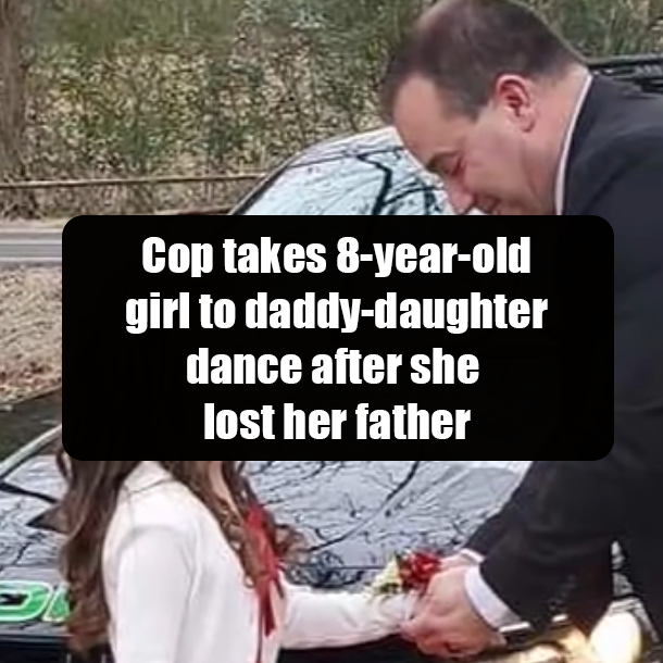 Cop takes 8-year-old girl to daddy-daughter dance after she lost her father