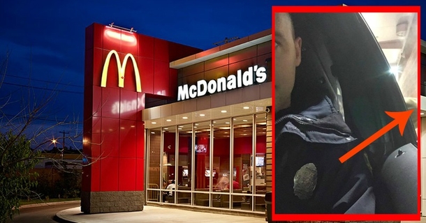 Cop’s McDonald’s Pic Stuns Viewers With What’s Caught In The Background - picture 2