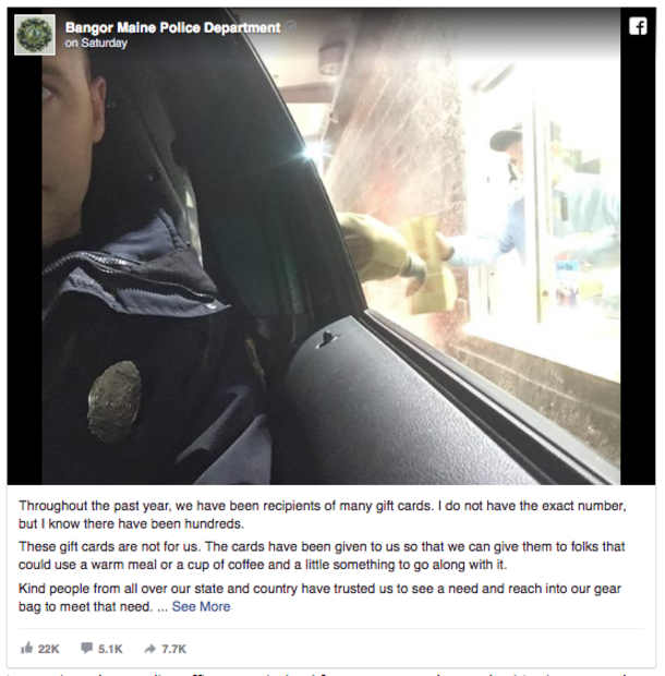 Cop’s McDonald’s Pic Stuns Viewers With What’s Caught In The Background - picture 3