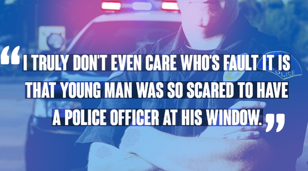 Cop's Response To Terrified Black Teen He Pulled Over Is Going Viral - picture 2
