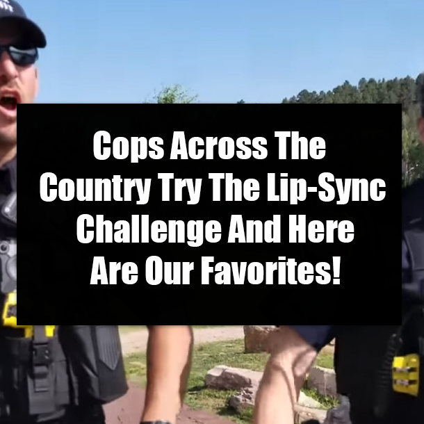 Cops Across The Country Try The Lip-Sync Challenge And Here Are Our Favorites!
