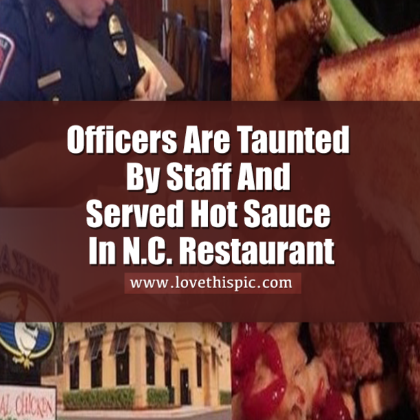 Cops Go To Restaurant, Get Taunted By Workers, Start Eating, Realize What Was Done To Their Food...
