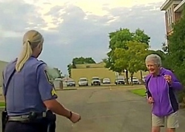 Cops Notices 92-Year-Old Woman Making A Scene; Cop Grabs Her And The Unexpected Happens - picture 3