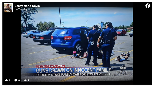 Cops tell kids, aged between 6 and 17, to lie on the ground, and handcuff them as they cry out in fear - picture 4