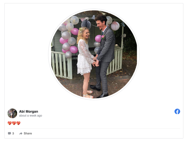 Couple decide to get married at a hospice so their grandmother battling cancer could watch them tie the knot - picture 2