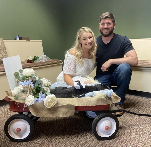 Couple Decided To Get Married At Vet Hospital So Their Sweet Dog Can Be Part Of The Wedding - picture 3