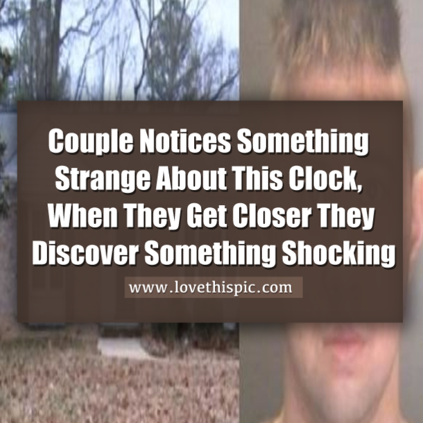 Couple Notice Strange Clock In Rented Room, Then Discover Something Shocking