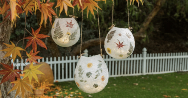 Cozy Fall Vibes: Easy DIY Hanging Foliage Lanterns - picture 2