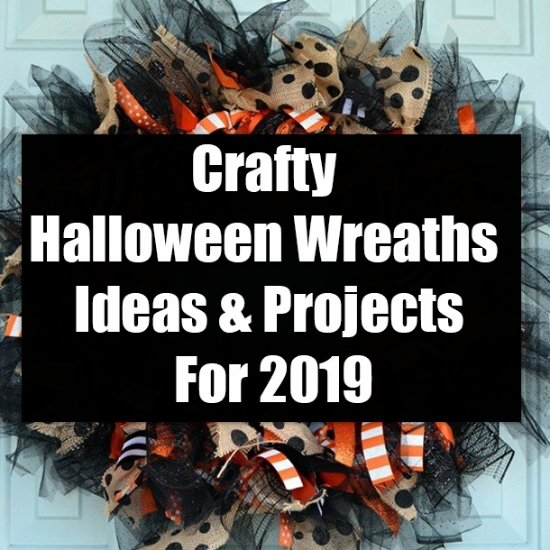 Crafty Halloween Wreaths Ideas & Projects For This Year