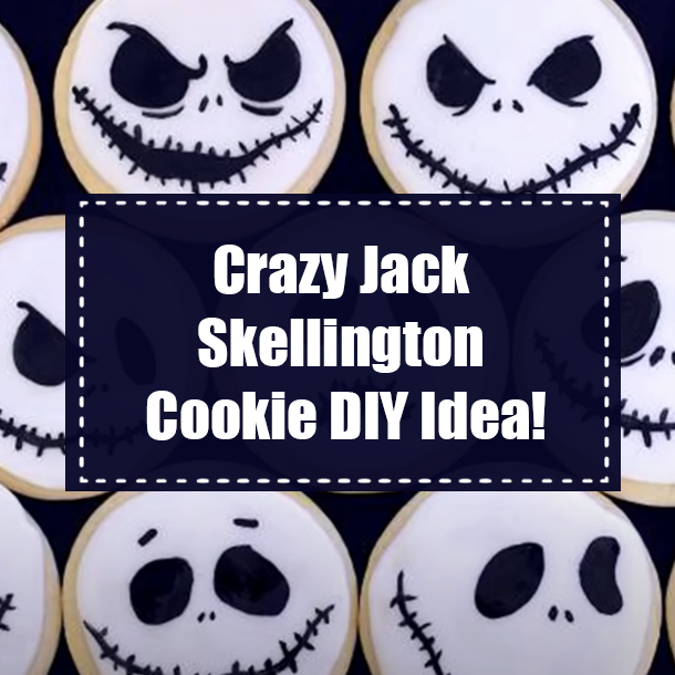 Crazy Jack Skellington Cookie DIY Idea!