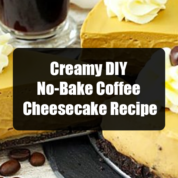 Creamy DIY No-Bake Coffee Cheesecake Recipe