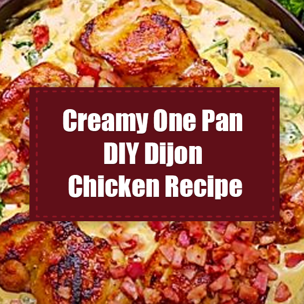 Creamy One Pan DIY Dijon Chicken Recipe