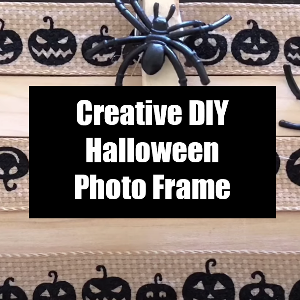 Creative DIY Halloween Photo Frame