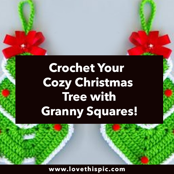 Crochet Your Cozy Christmas Tree with Granny Squares!