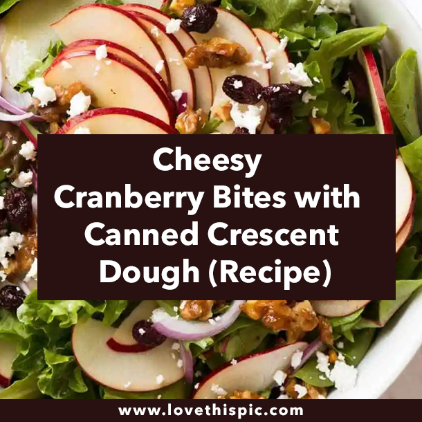 Crunchy Apple Salad Recipe with Walnuts and Cranberries
