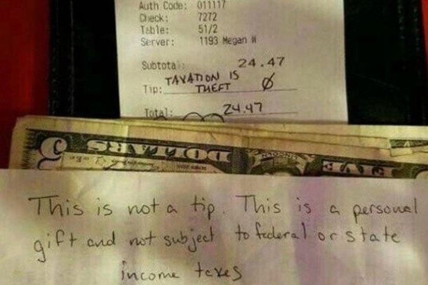 Customer Gives Waitress THIS Instead Of A Tip, Now Read What Is Written On The Napkin... - picture 2