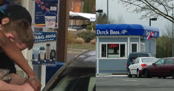 Customer Shocked By Workers Piling Out Window… Sees What They’re Holding - picture 2