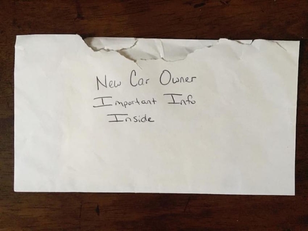 Dad Finds Secret Compartment In Teen Daughter’s Used Car, Breaks Down When He Sees Envelope - picture 4