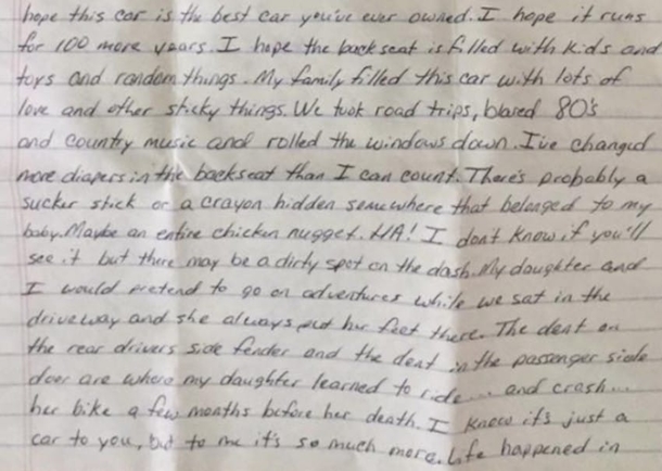Dad Finds Secret Compartment In Teen Daughter’s Used Car, Breaks Down When He Sees Envelope - picture 6