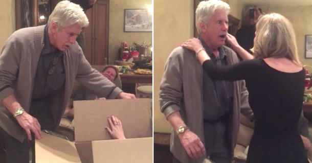 Dad Opens Giant Christmas Present, But Can’t Believe His Eyes When He Sees Daughter Inside - picture 2