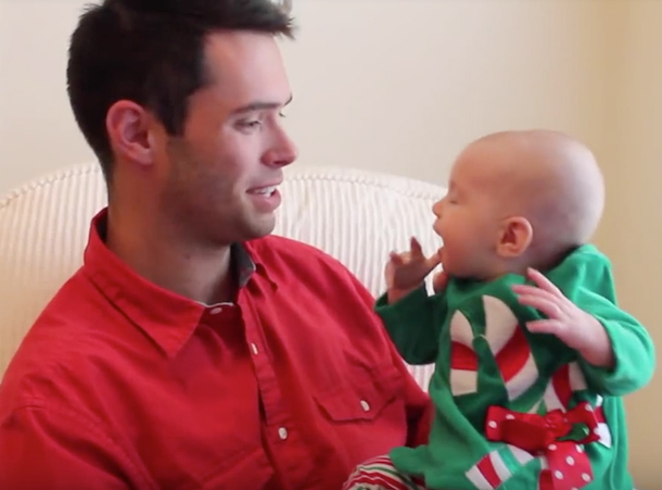 Dad Rewrites 'Jingle Bells' Classic - His Baby Girl's Response Is Lighting Up The Internet - picture 2