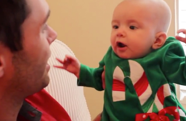 Dad Rewrites 'Jingle Bells' Classic - His Baby Girl's Response Is Lighting Up The Internet - picture 4