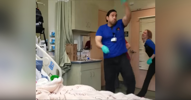 Dancing Nurse Keeps A Smile On Kids’ Faces At The Hospital With His Smooth Moves - picture 7