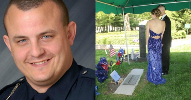 Daughter Of Fallen Cop Wants Prom Pictures At Cemetery...Then Gets Shock Of Her Life - picture 2