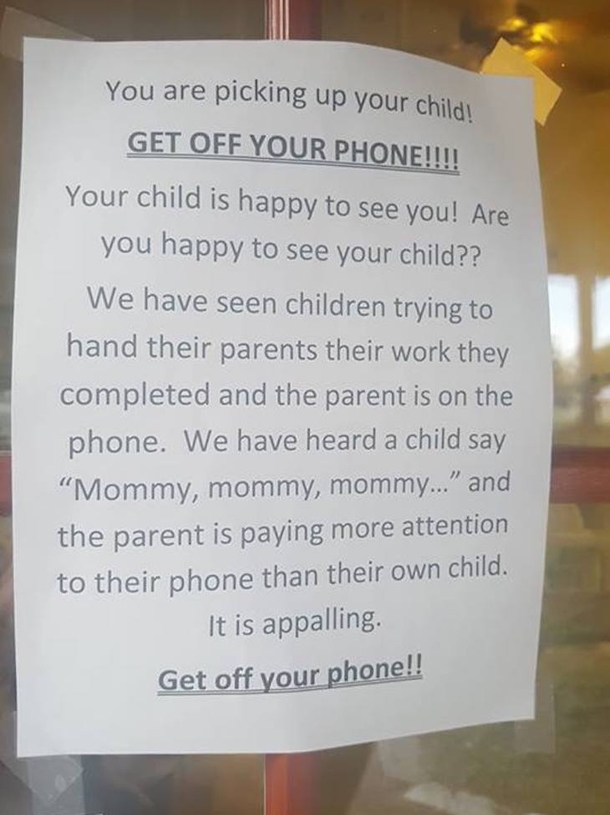 Daycare Center Sticks “Rude” Sign On Window And It's Now Going Viral, What Do You Think? - picture 2
