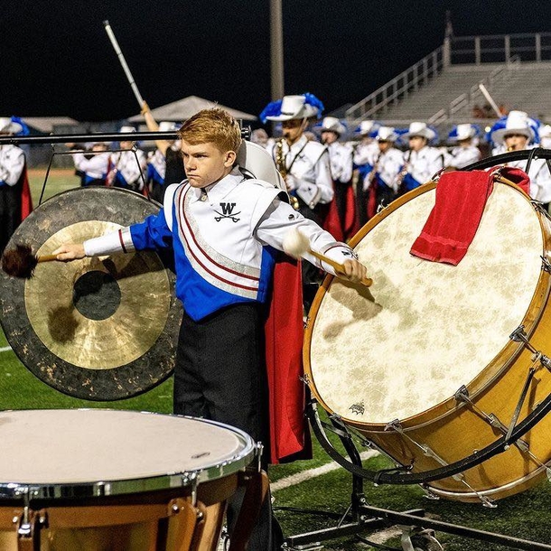 Deaf student’s dream becomes reality as he joins high school’s marching band drumline - picture 2