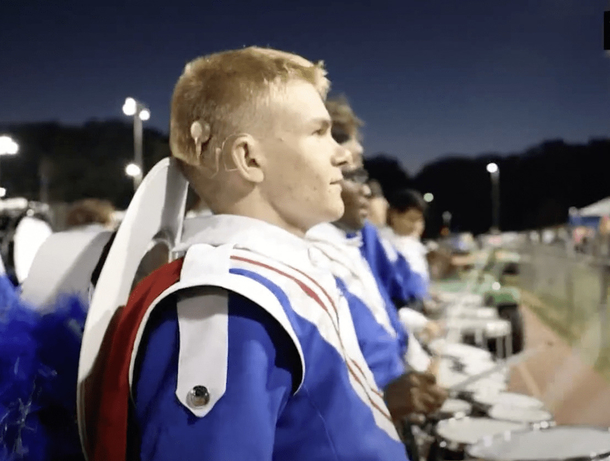 Deaf student’s dream becomes reality as he joins high school’s marching band drumline - picture 4