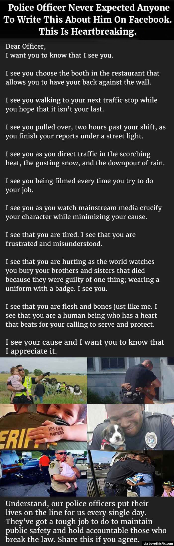 Dear Officer...