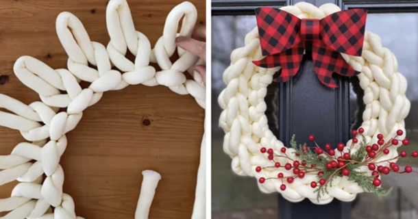 Deck the Halls: A Step-by-Step Guide to Knitting a Christmas Wreath - picture 2