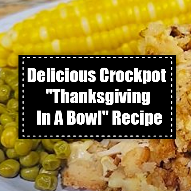 Delicious Crockpot "Thanksgiving In A Bowl" Recipe